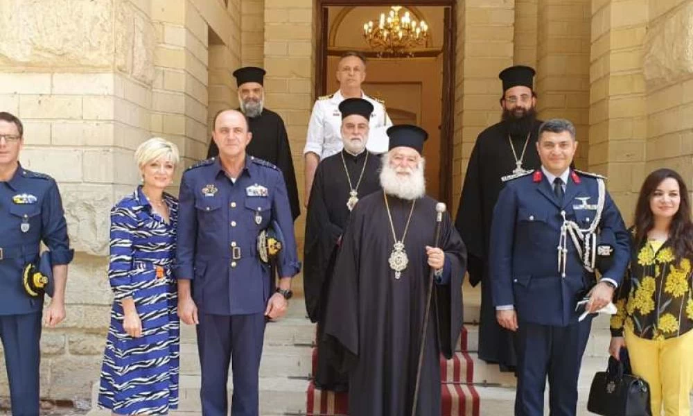 Αίγυπτος: Στην Ι.Μ Αγ. Γεωργίου οι Αρχηγοί ΓΕΑ Ελλάδας και Αιγύπτου